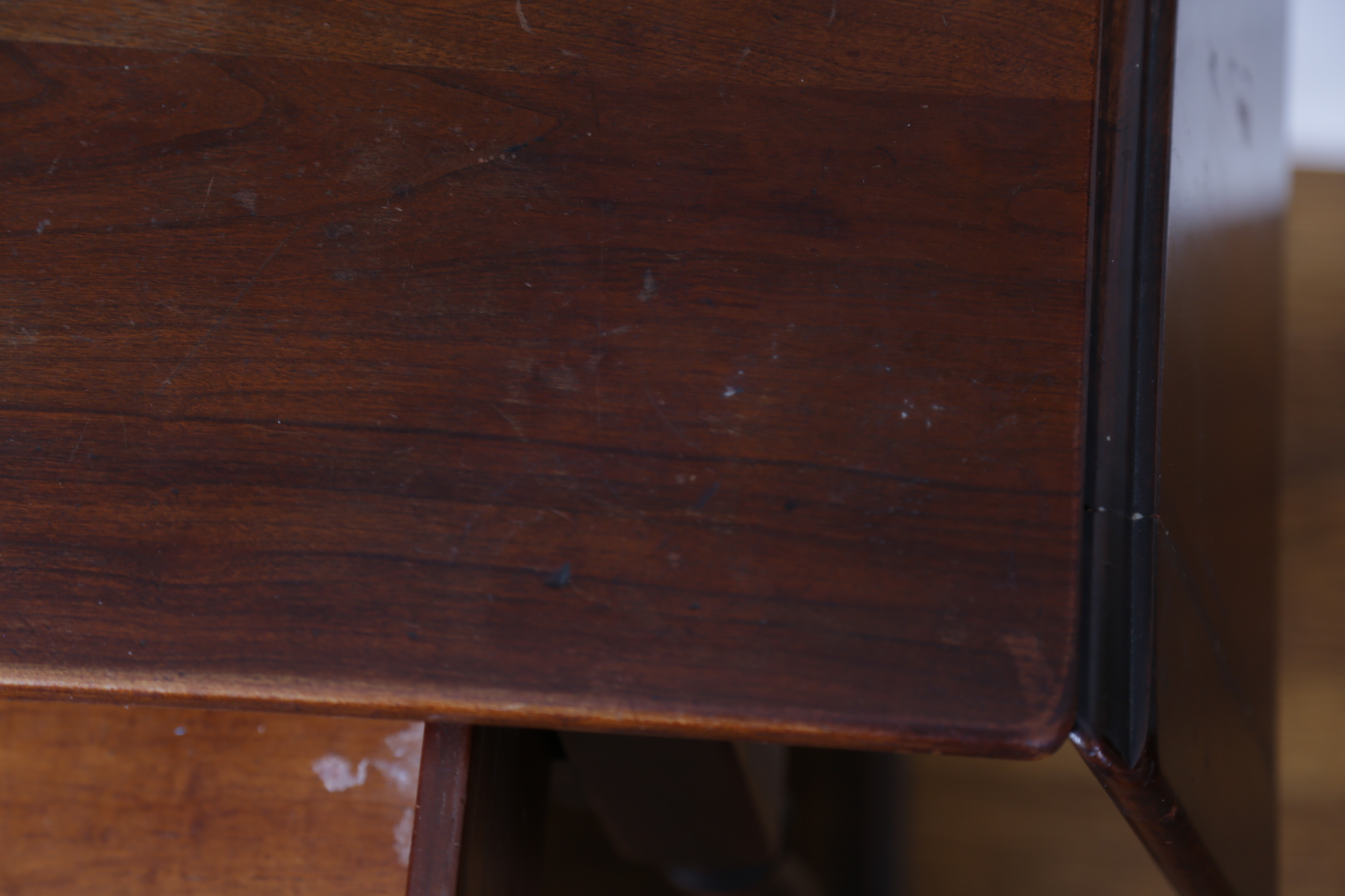 Stickley Dressing Table and Bench With Rush Seat