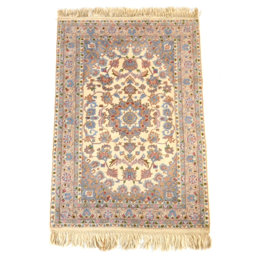 Hand-Knotted Persian Wool Area Rug