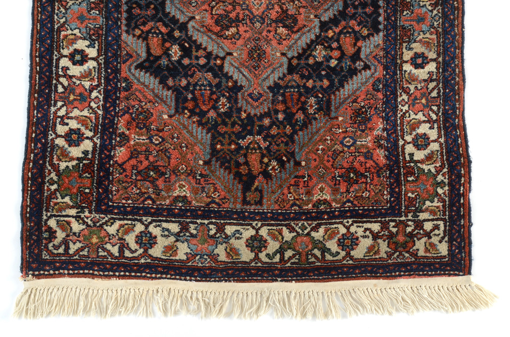 Persian Hand-Knotted Wool Area Rug