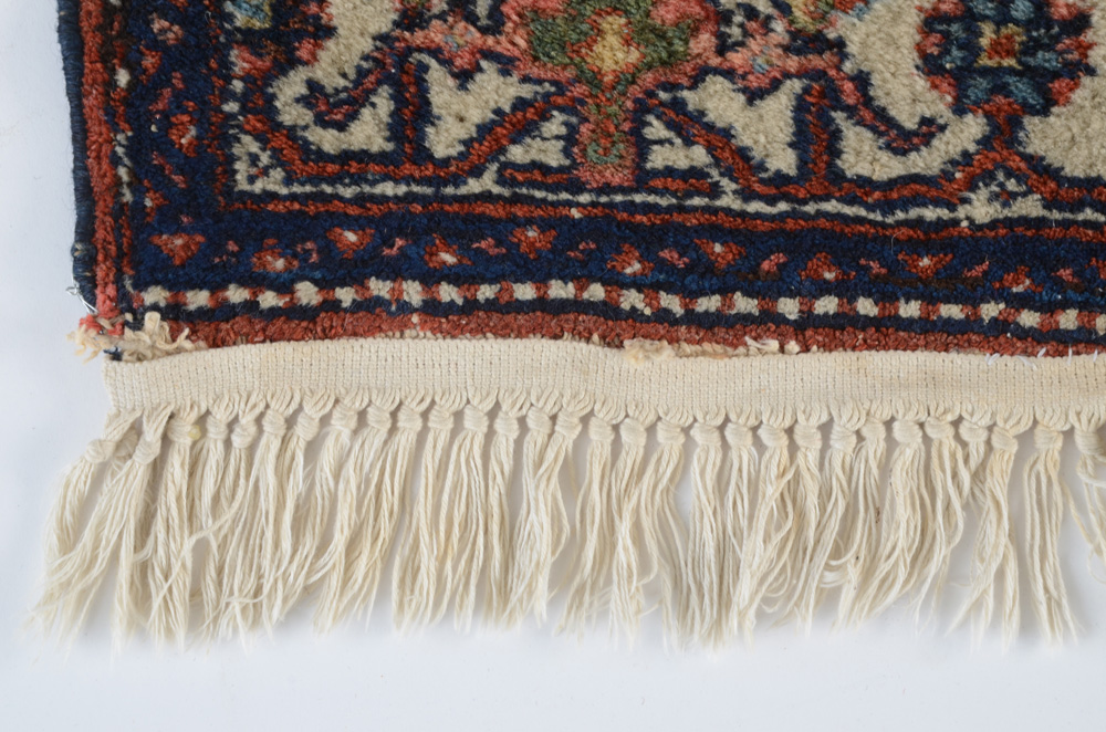Persian Hand-Knotted Wool Area Rug