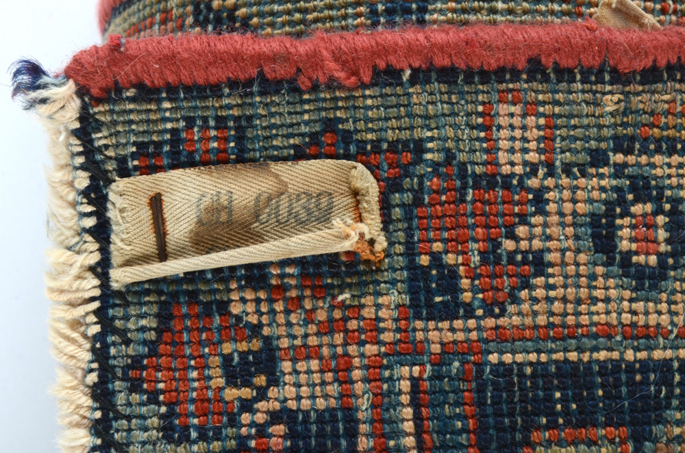 Hand-Knotted Persian Sarouk Area Rug