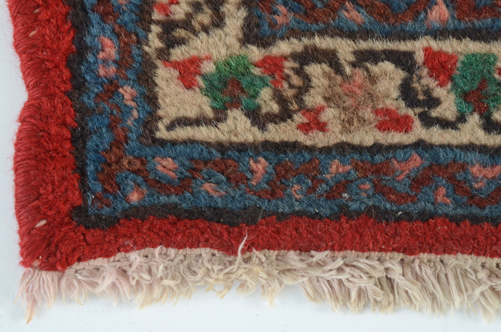 Persian Style Hand-Knotted Wool Runner
