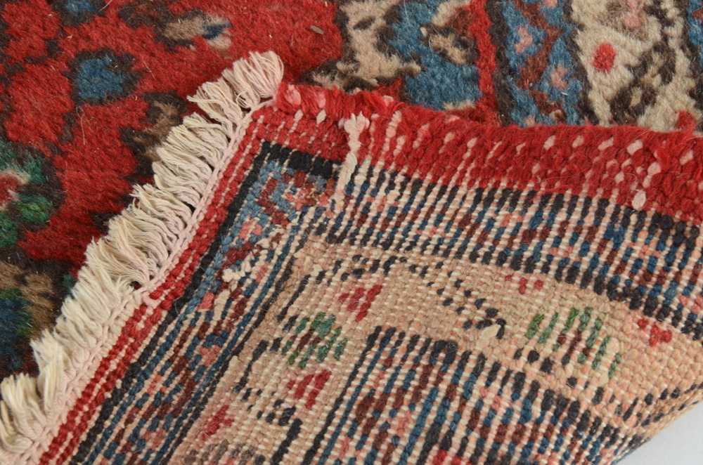 Persian Style Hand-Knotted Wool Runner