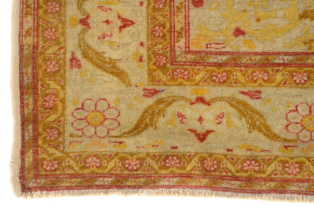Hand-Knotted Hamadan Village Wool Accent Rug
