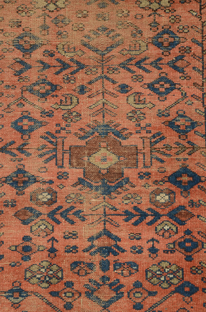 Persian-Inspired Hand Loomed Wool Accent Rug