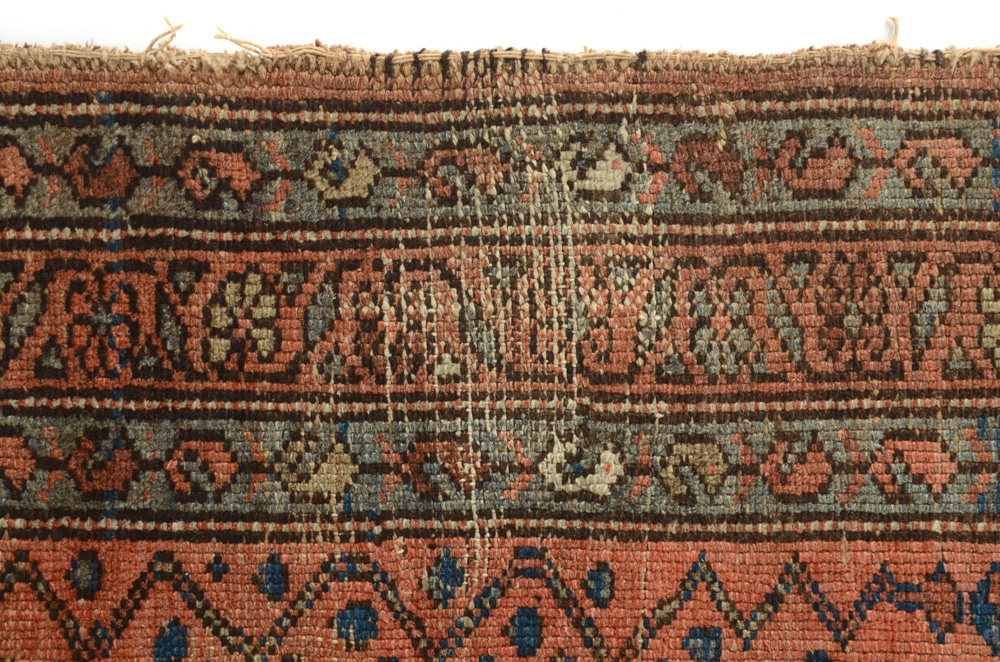 Persian-Inspired Hand Loomed Wool Accent Rug