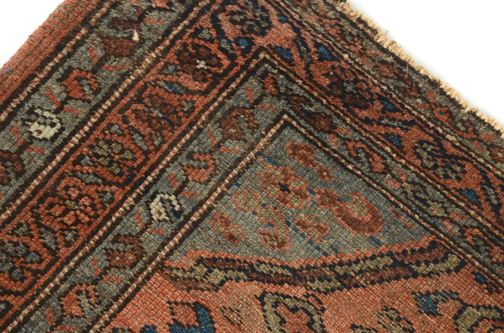 Persian-Inspired Hand Loomed Wool Accent Rug