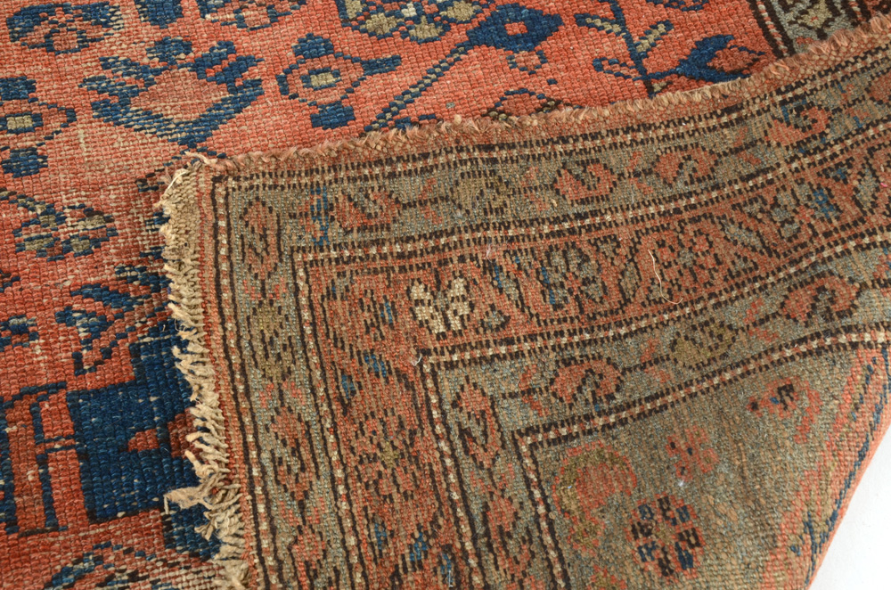 Persian-Inspired Hand Loomed Wool Accent Rug