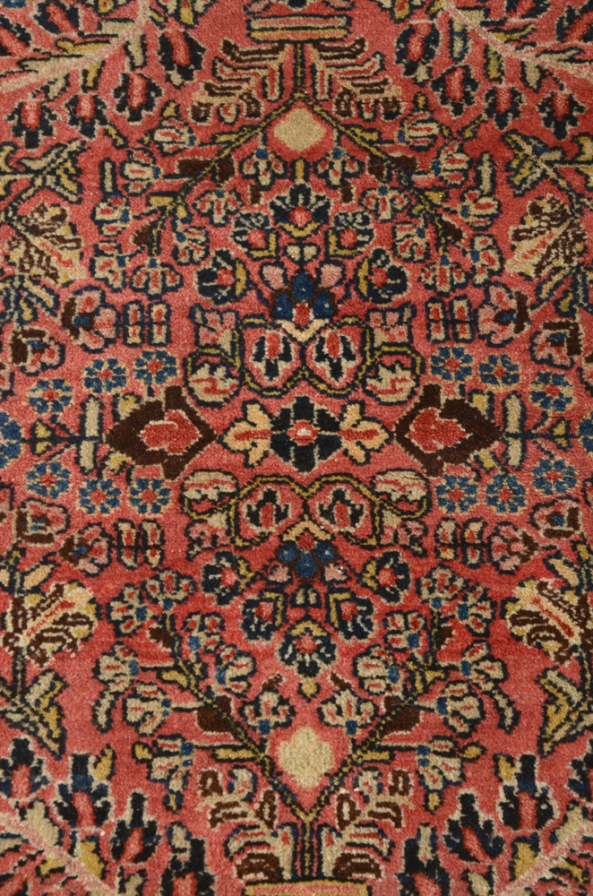 Hand-Knotted Persian Wool Accent Rug