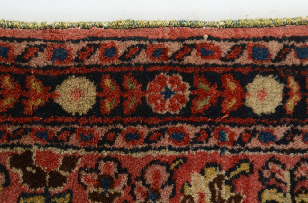 Hand-Knotted Persian Wool Accent Rug
