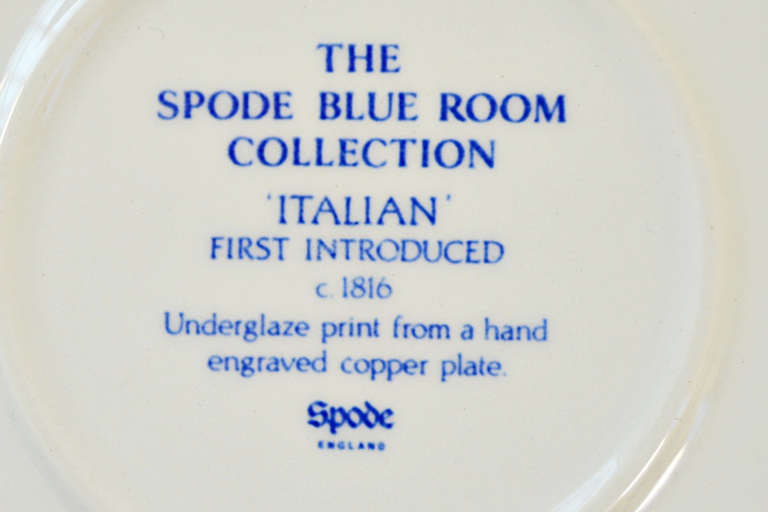 Mix & Match Spode Dinnerware