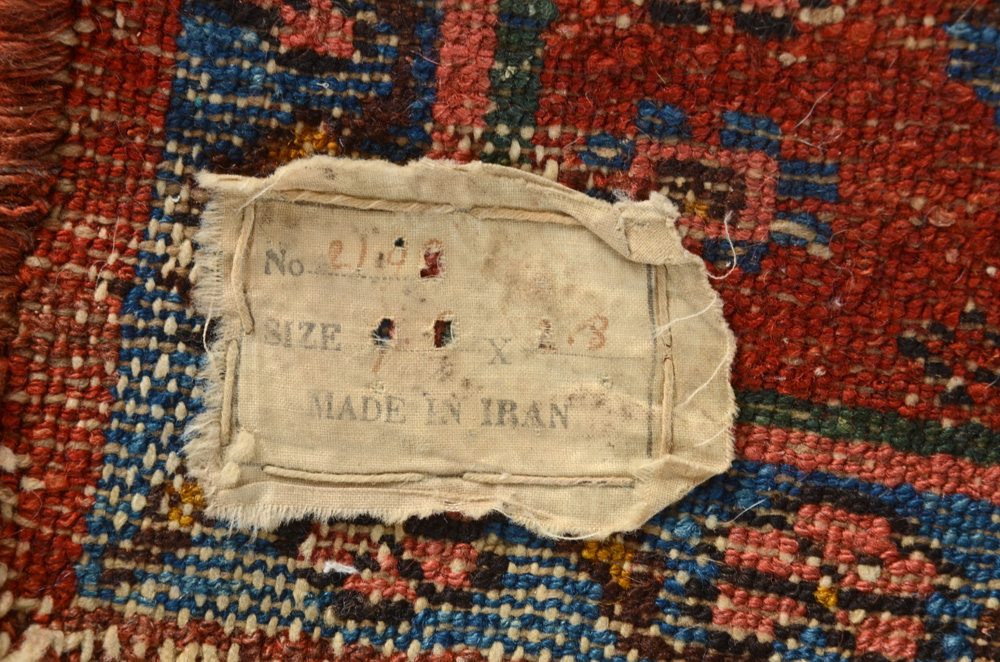 Persian Hand-Knotted Wool Runner Rug