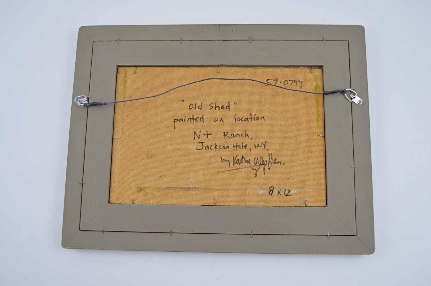 Original Oil Painting "Old Shed"