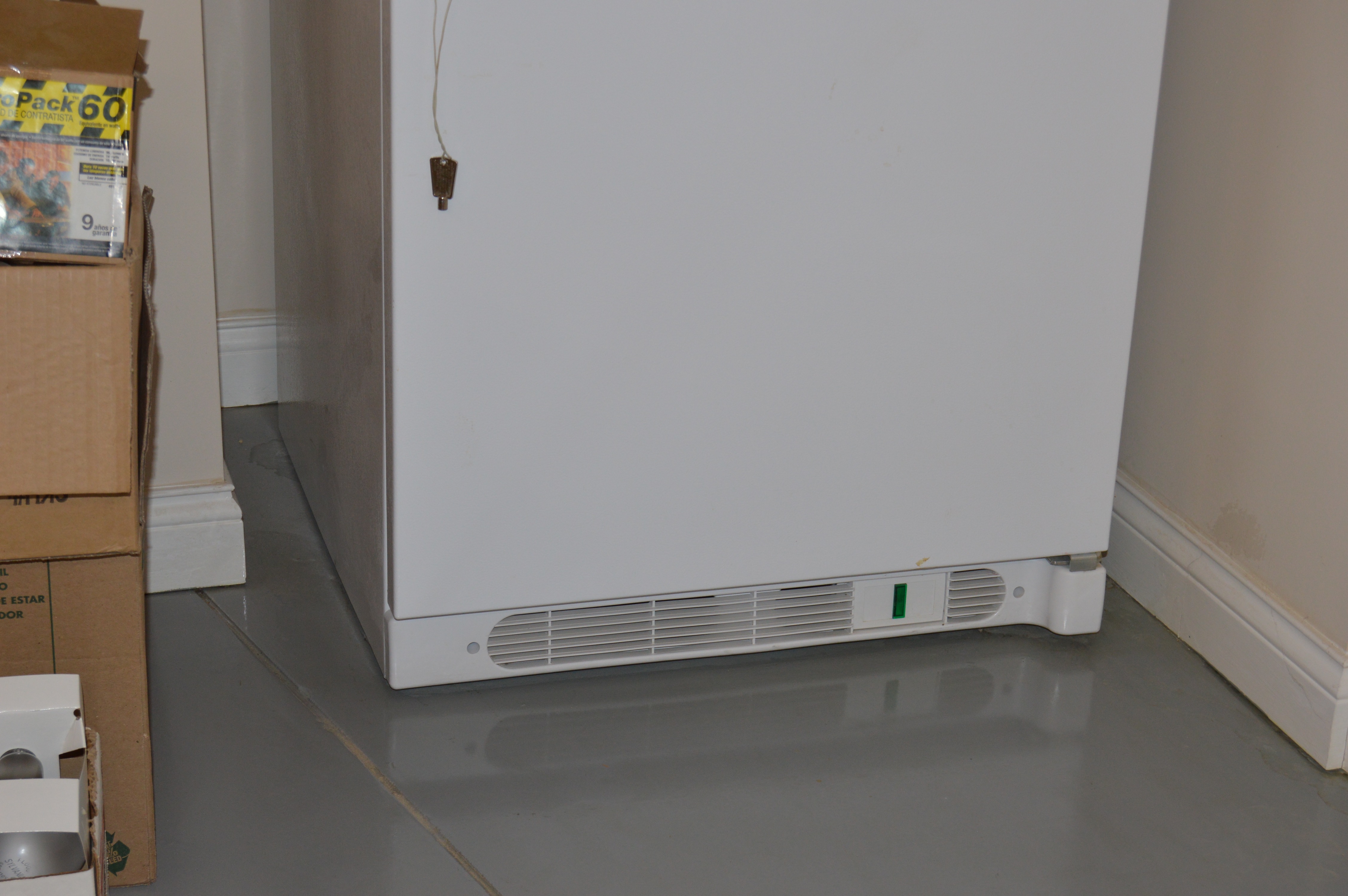 Upright General Electric Freezer