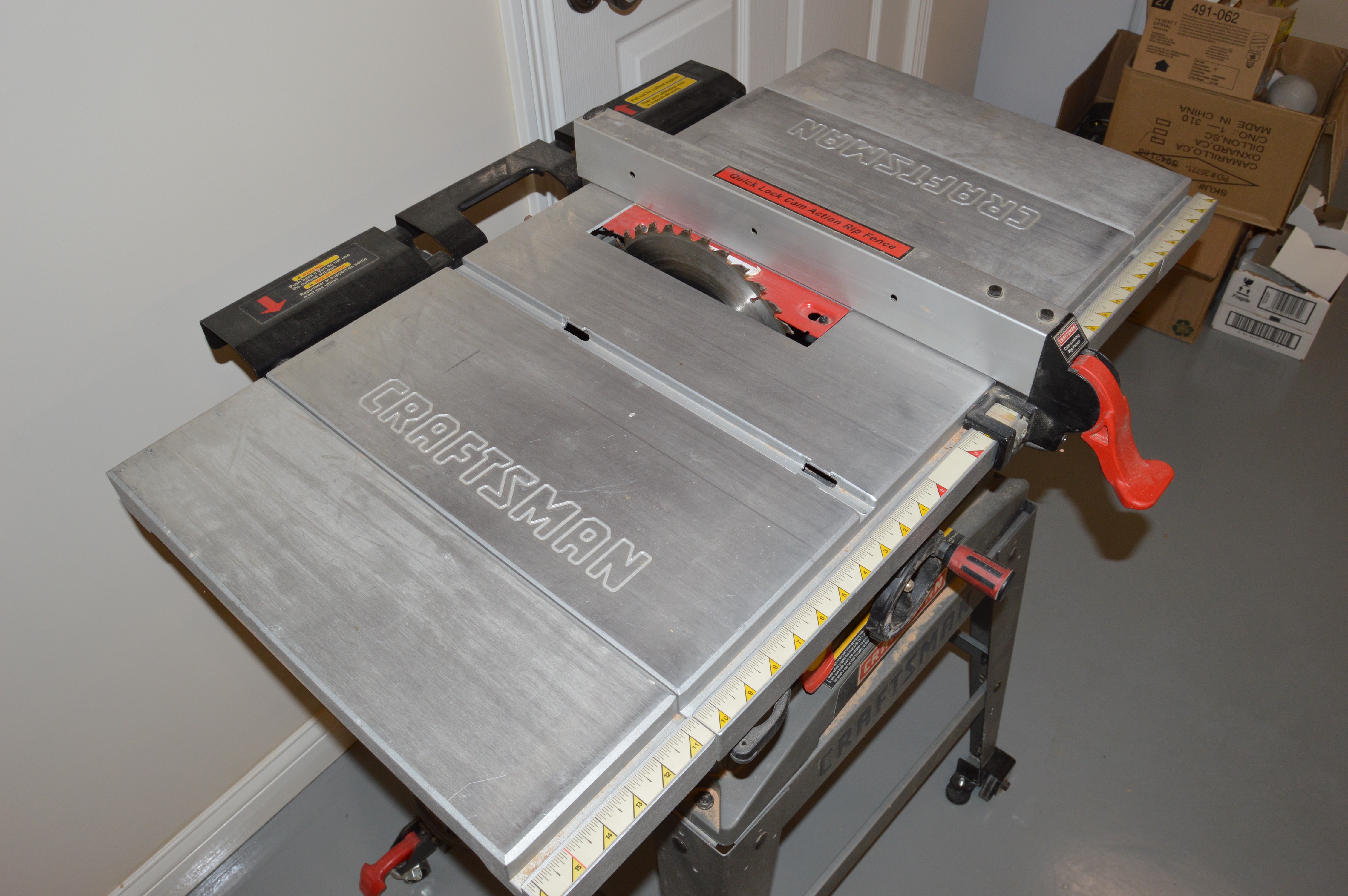 Craftsman Table Saw with 3.0 HP