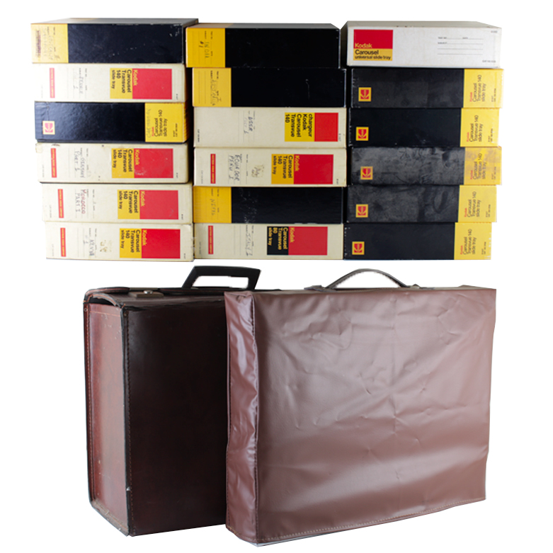 Slide Projector and Slide Collection