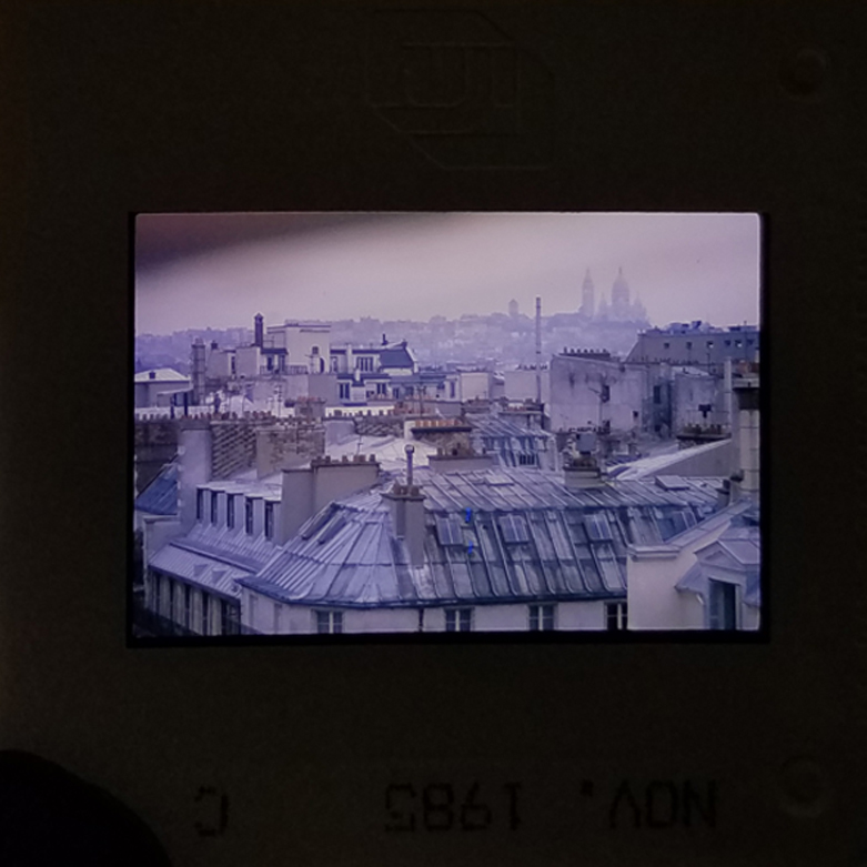 Slide Projector and Slide Collection