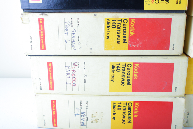 Slide Projector and Slide Collection