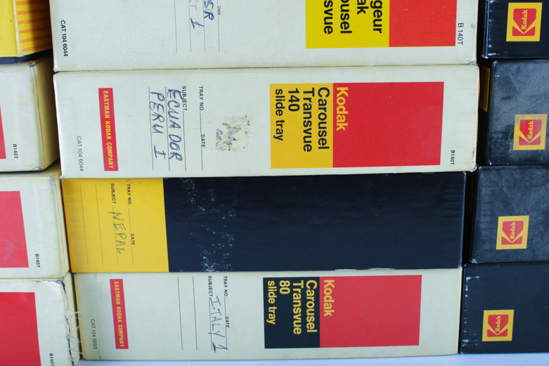 Slide Projector and Slide Collection