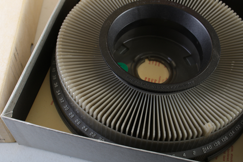 Slide Projector and Slide Collection