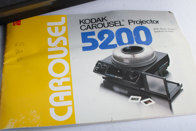 Slide Projector and Slide Collection