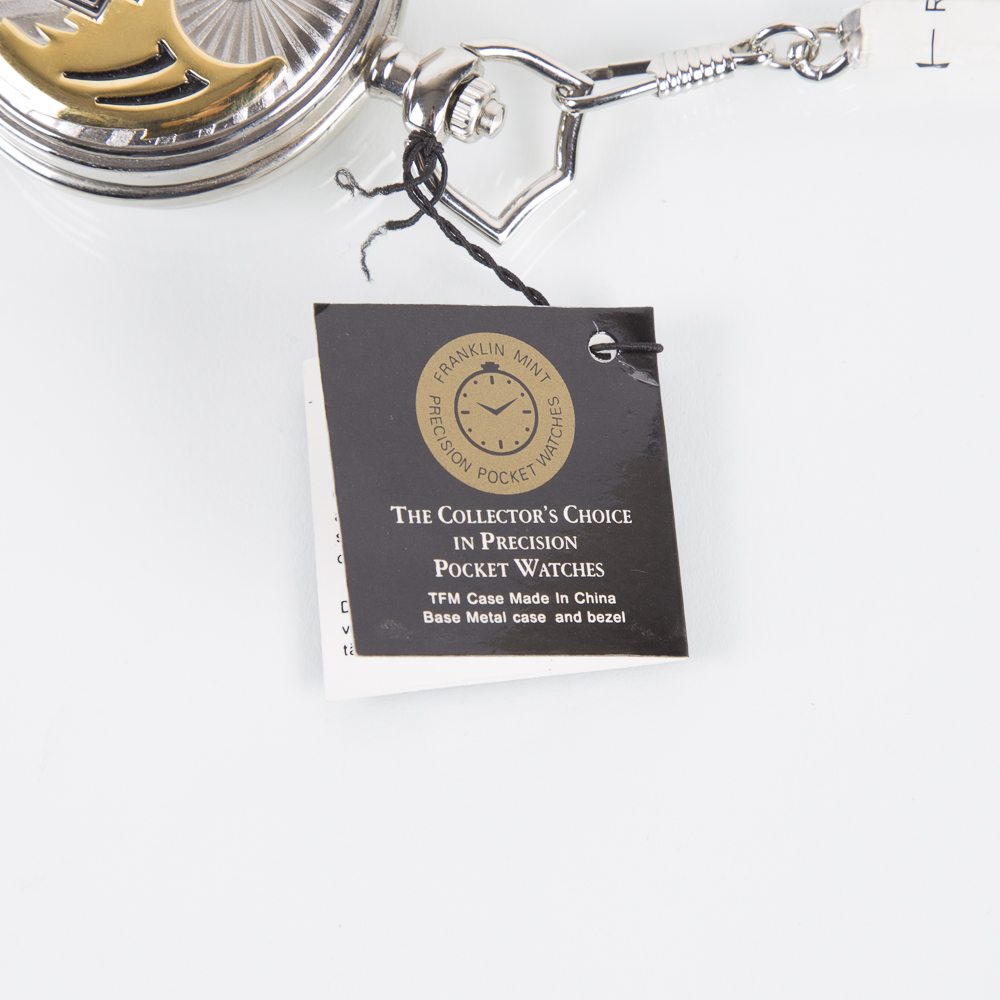 Harley-Davidson Pocket Watch with Leather Case