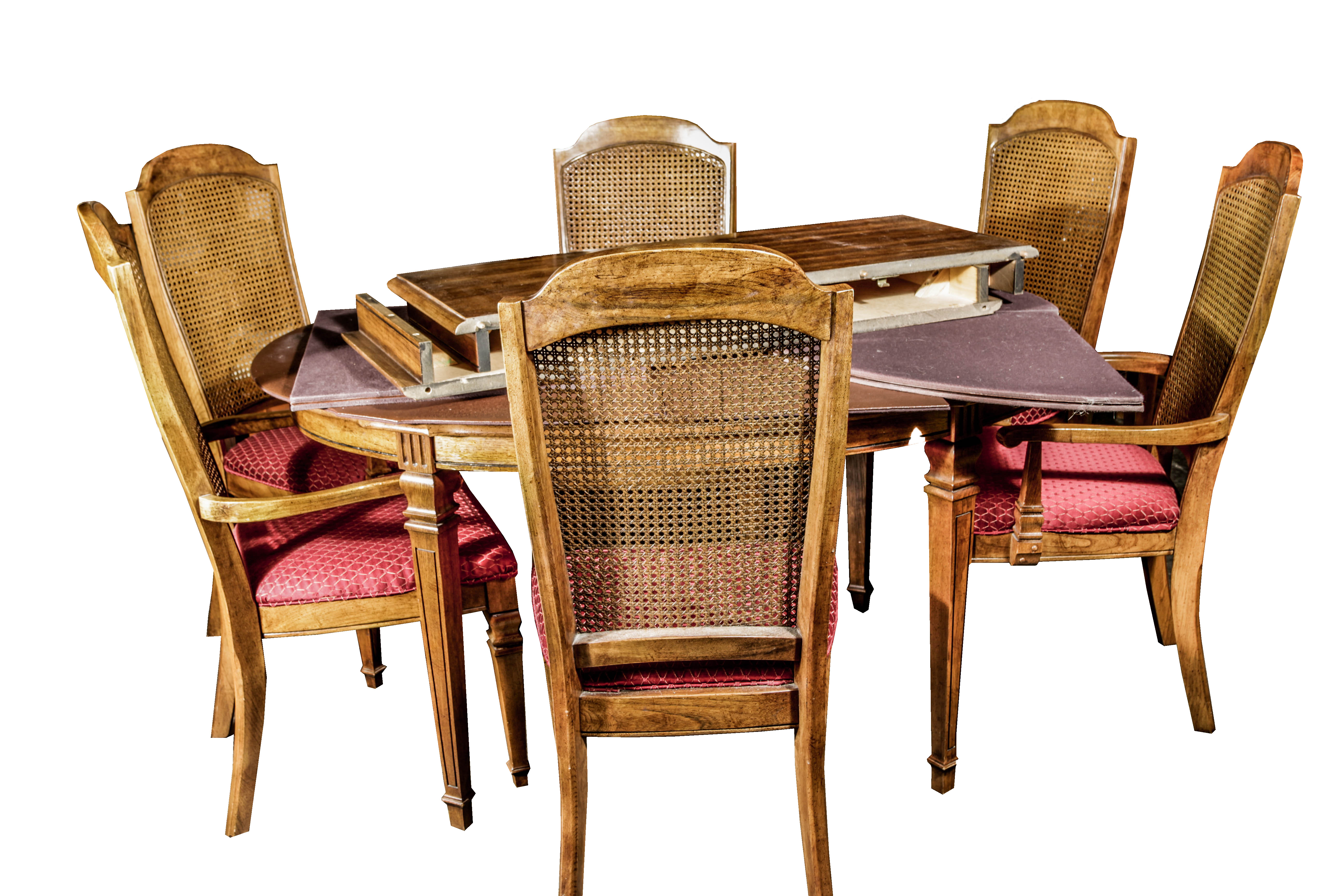 Stanley Furniture Dining Room Table and Chairs