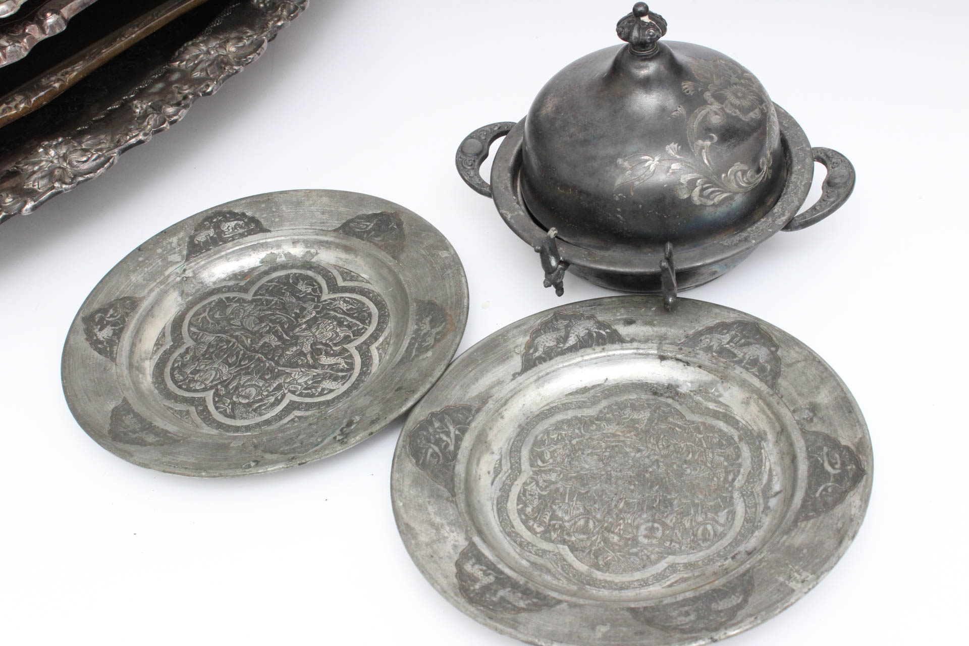 Silver Plate Servingware Including Wilcox and Yale Silver Co.
