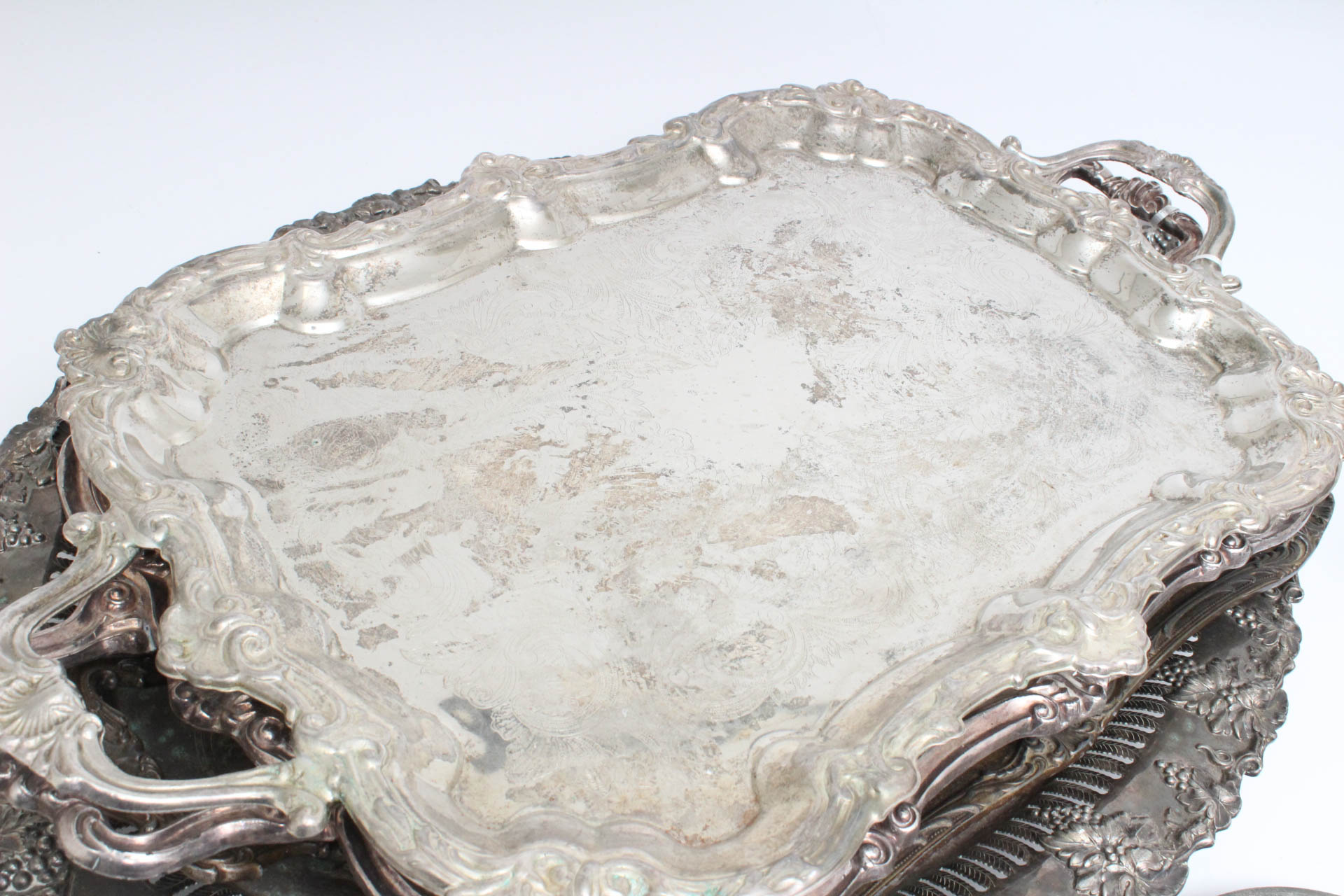 Silver Plate Servingware Including Wilcox and Yale Silver Co.