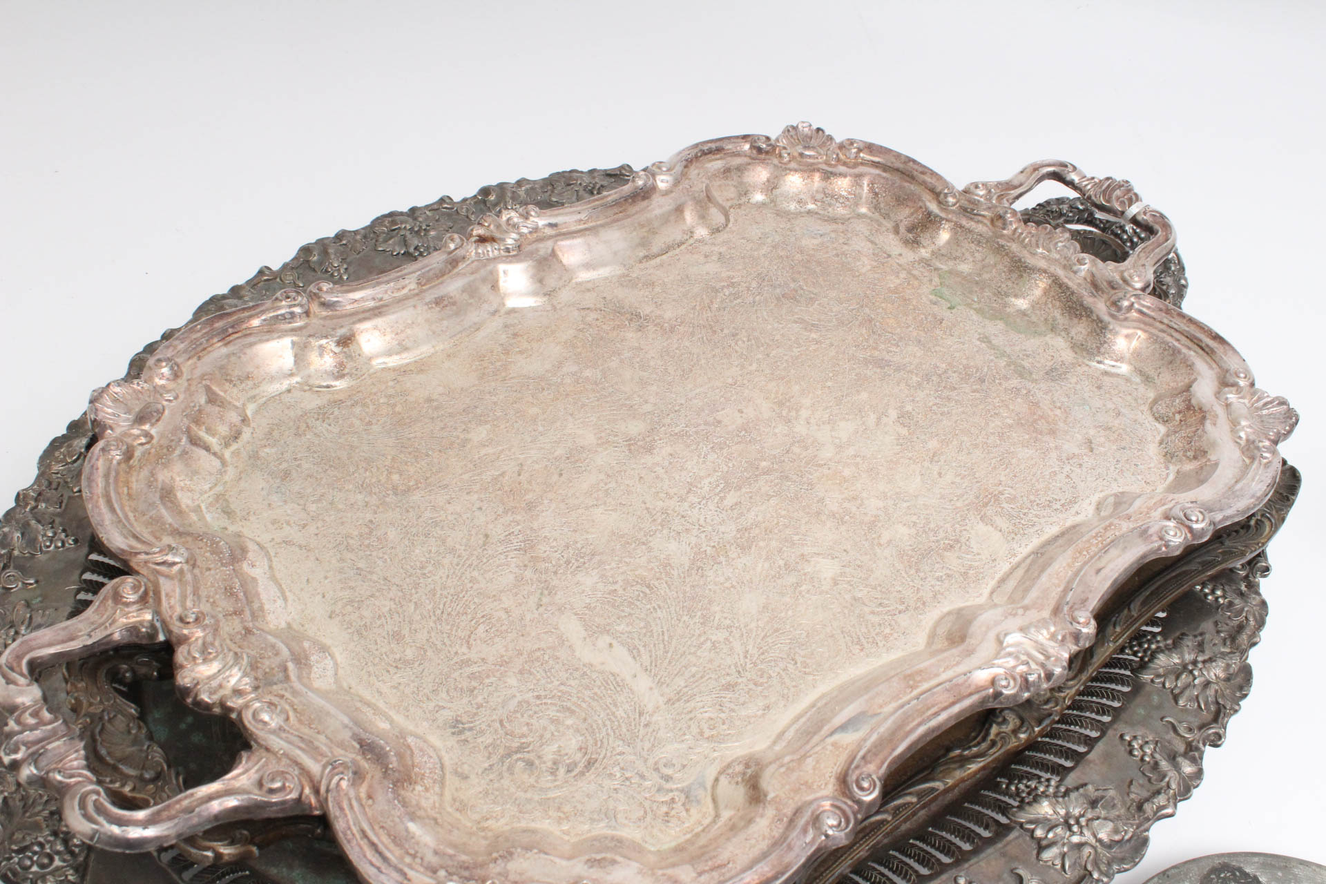 Silver Plate Servingware Including Wilcox and Yale Silver Co.