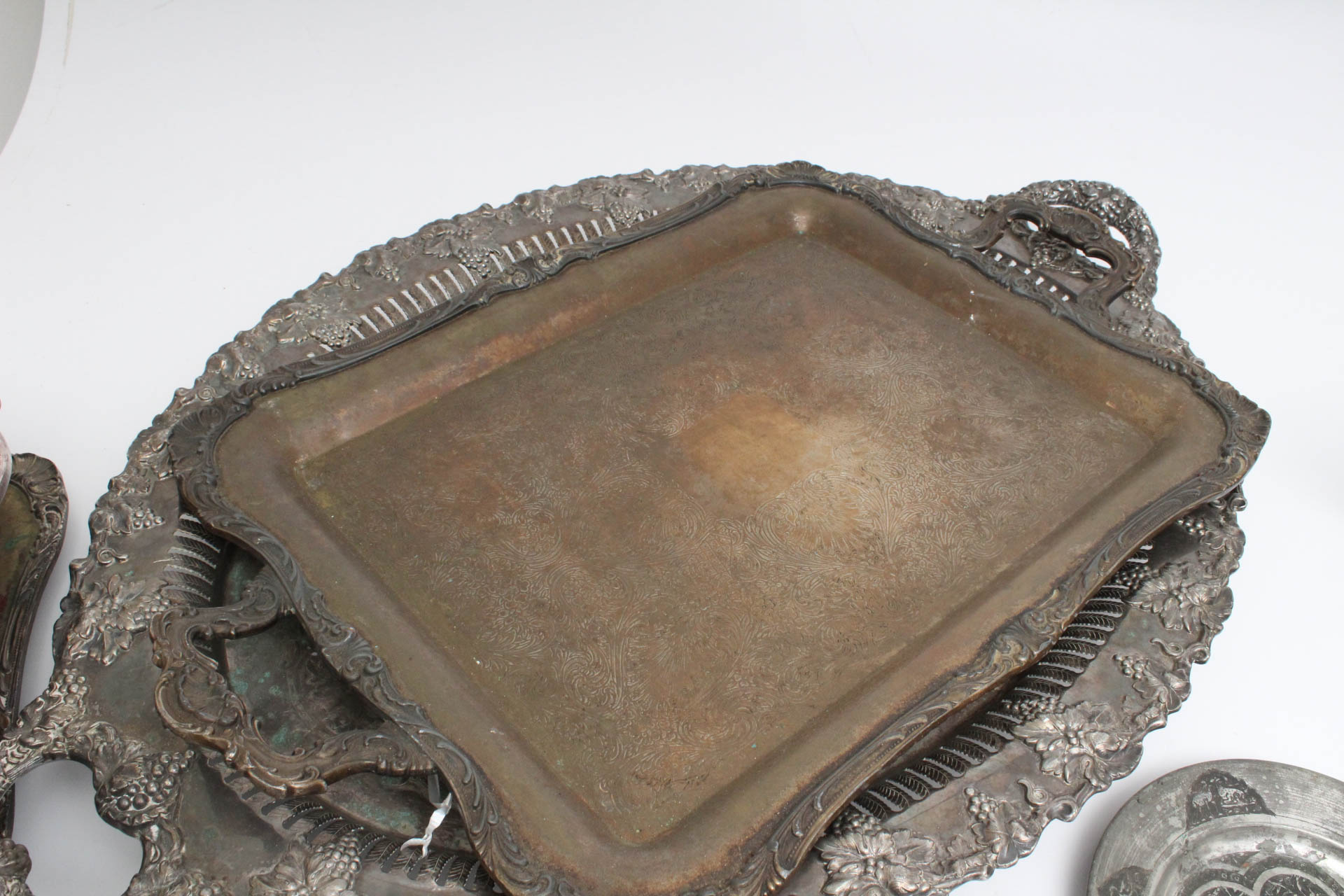 Silver Plate Servingware Including Wilcox and Yale Silver Co.