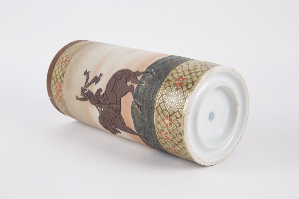 Pair of Imperial Hand Painted Nippon Vases