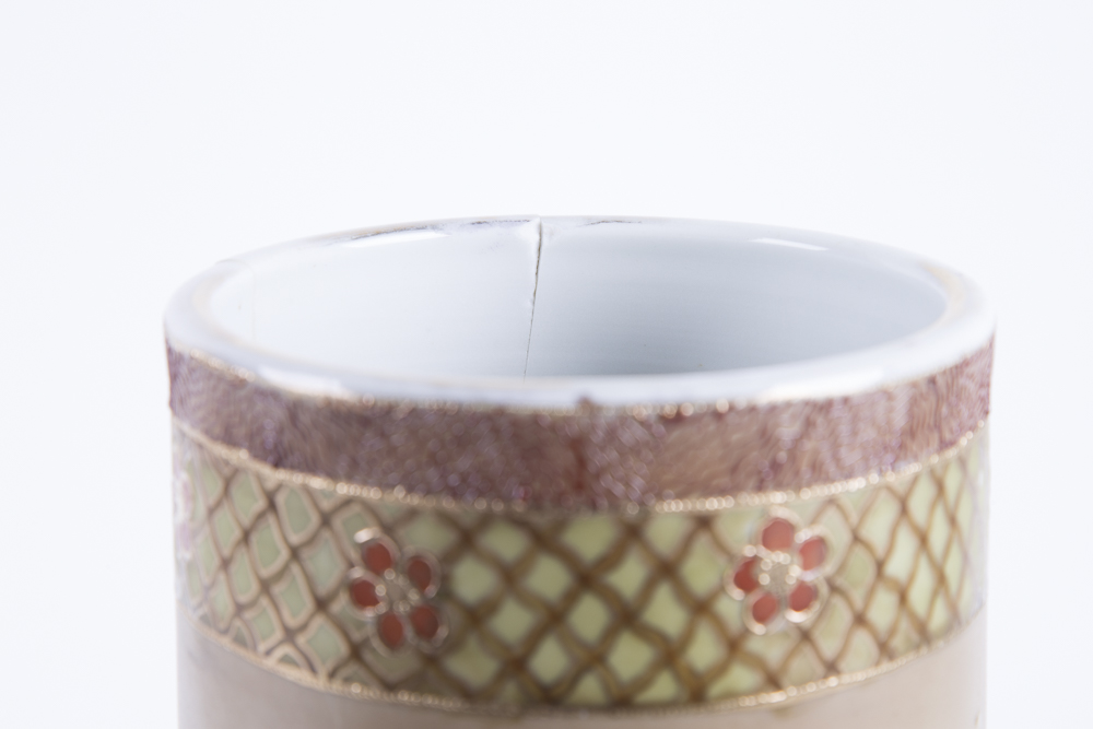 Pair of Imperial Hand Painted Nippon Vases