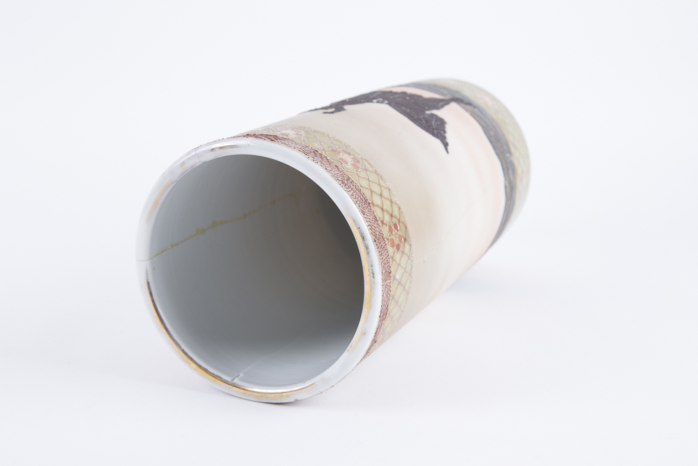 Pair of Imperial Hand Painted Nippon Vases