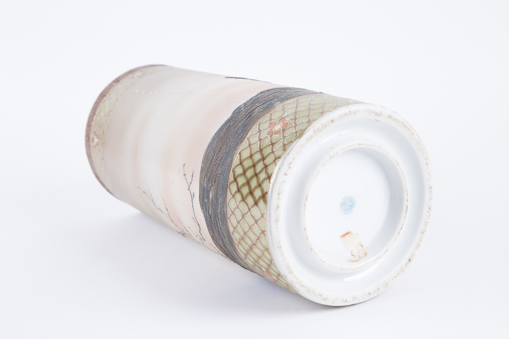 Pair of Imperial Hand Painted Nippon Vases