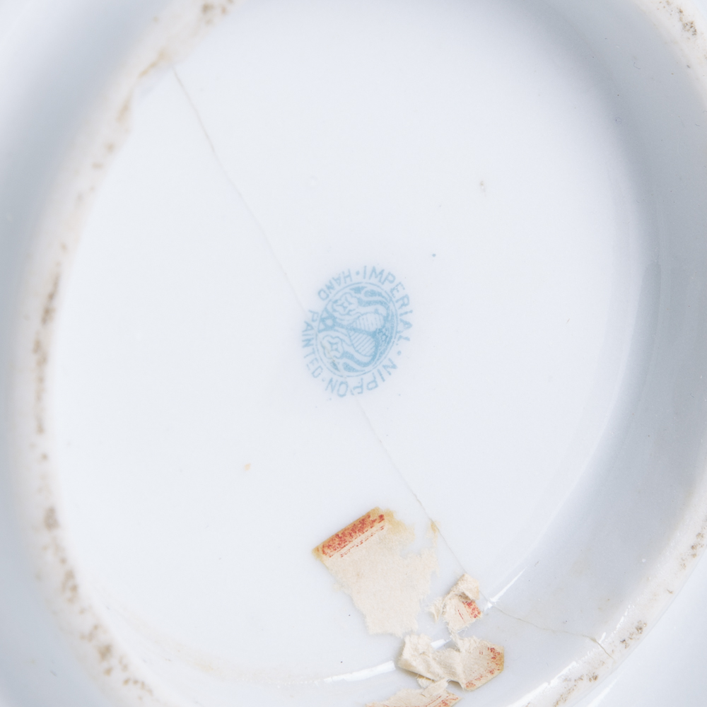 Pair of Imperial Hand Painted Nippon Vases