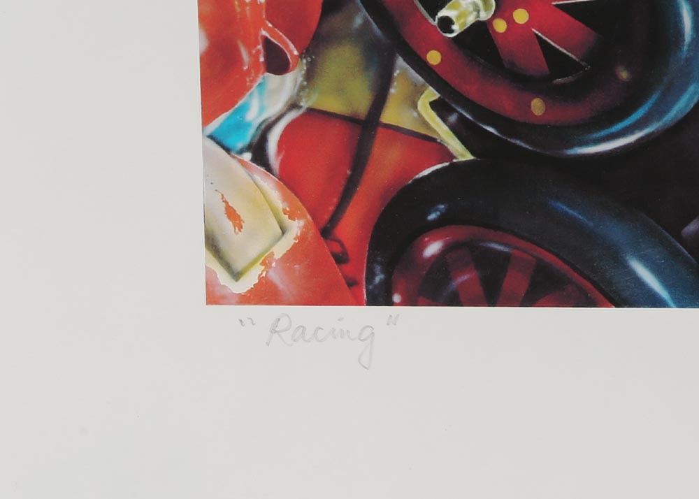 Cesar Santander Limited Edition Giclee "Racing"