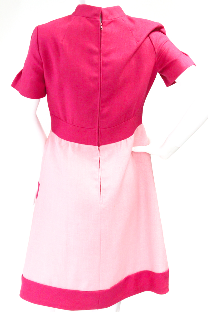 1960s Mod Knitwear Dresses Including Wool and Color Piping