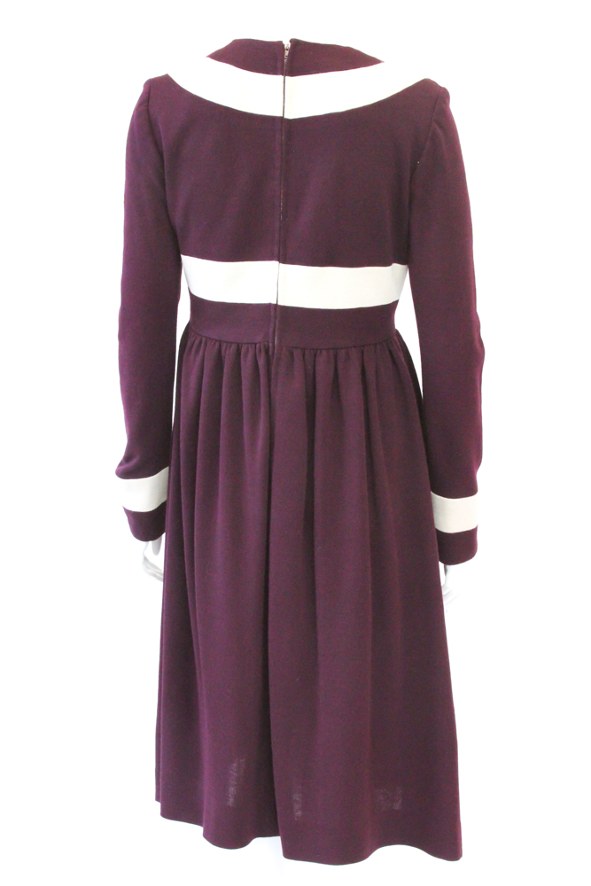 1960s Mod Knitwear Dresses Including Wool and Color Piping