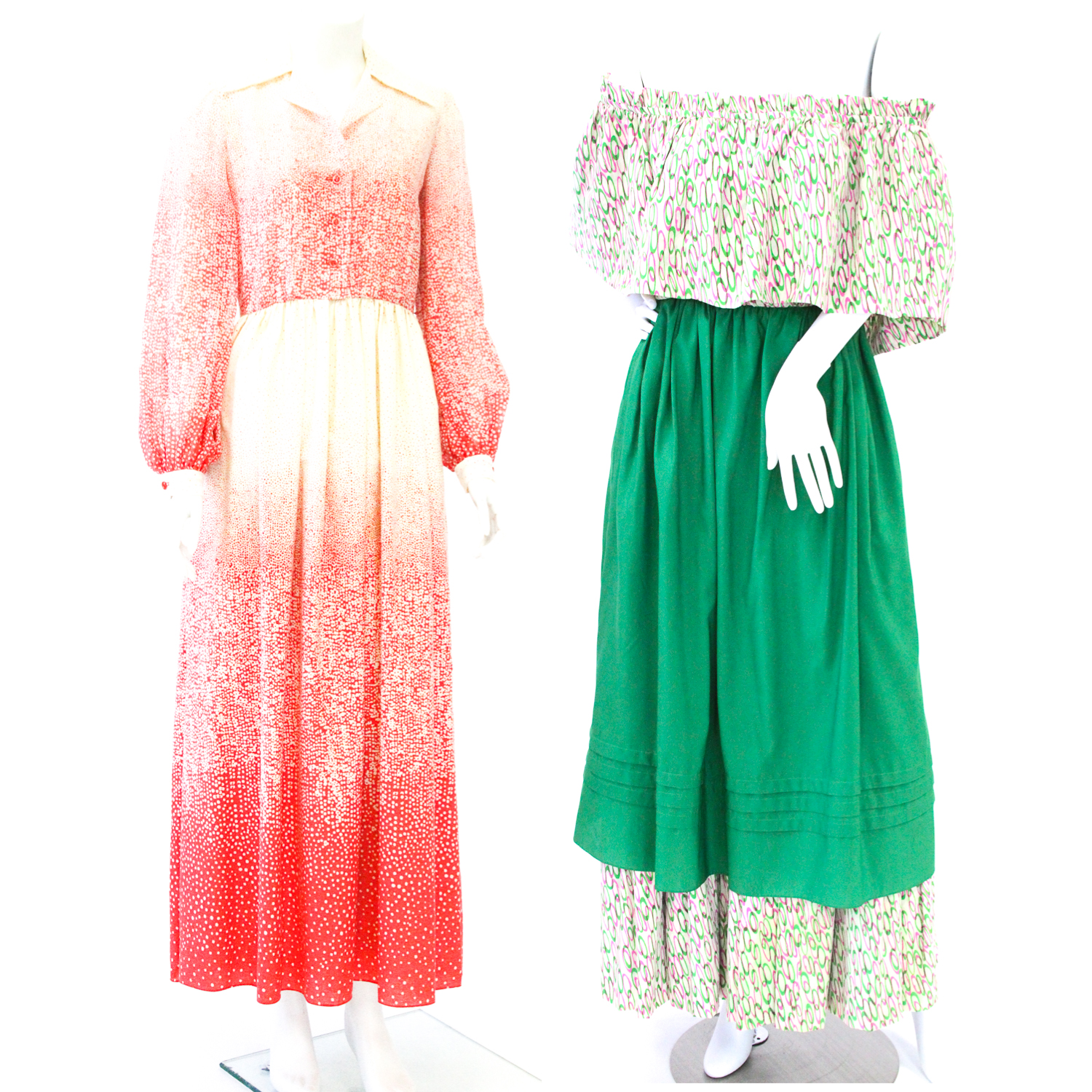 Late 20th Century Morty Sussman for Mollie Parnis Day Dresses