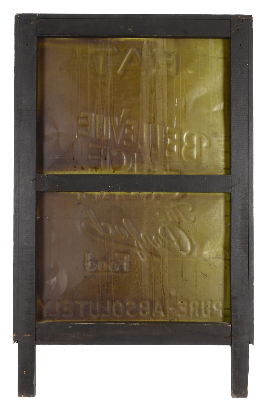 Vintage "Eat Bellevue Ice Cream" Sign