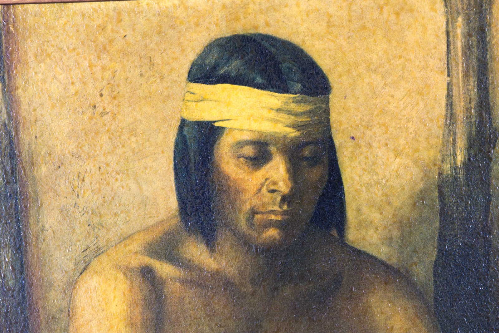 After Robert Wesley Amick Offset Lithograph on Board "The Craftsman"