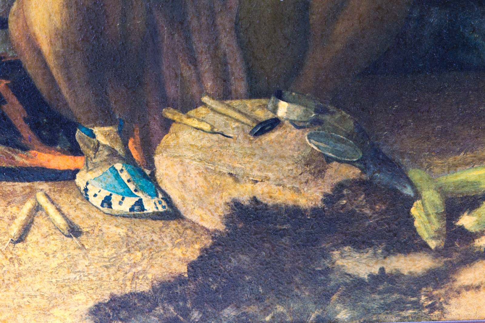 After Robert Wesley Amick Offset Lithograph on Board "The Craftsman"