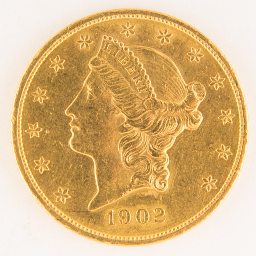 1902-S $20 Gold Liberty Head Coin
