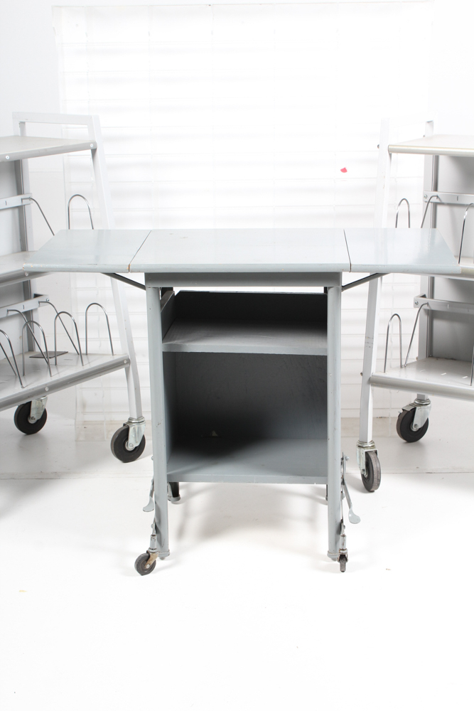 Organizational Furniture Grouping, Including Carstens Caddys