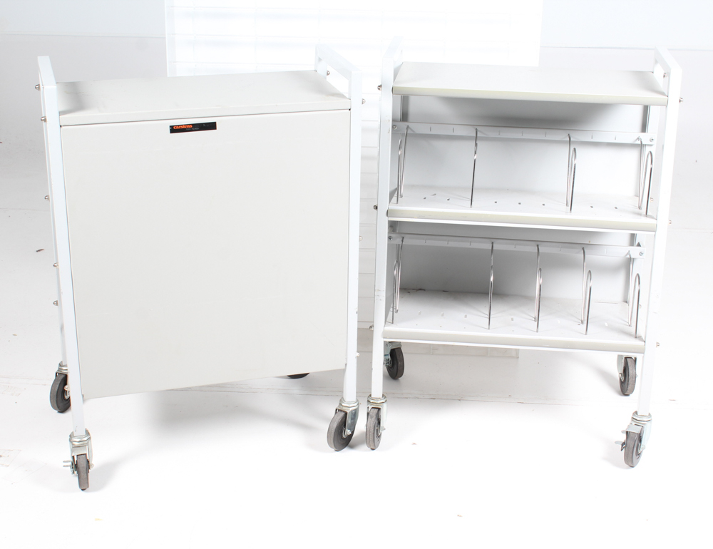 Organizational Furniture Grouping, Including Carstens Caddys