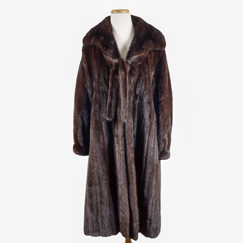 Diane von Furstenberg Mink Fur Coat