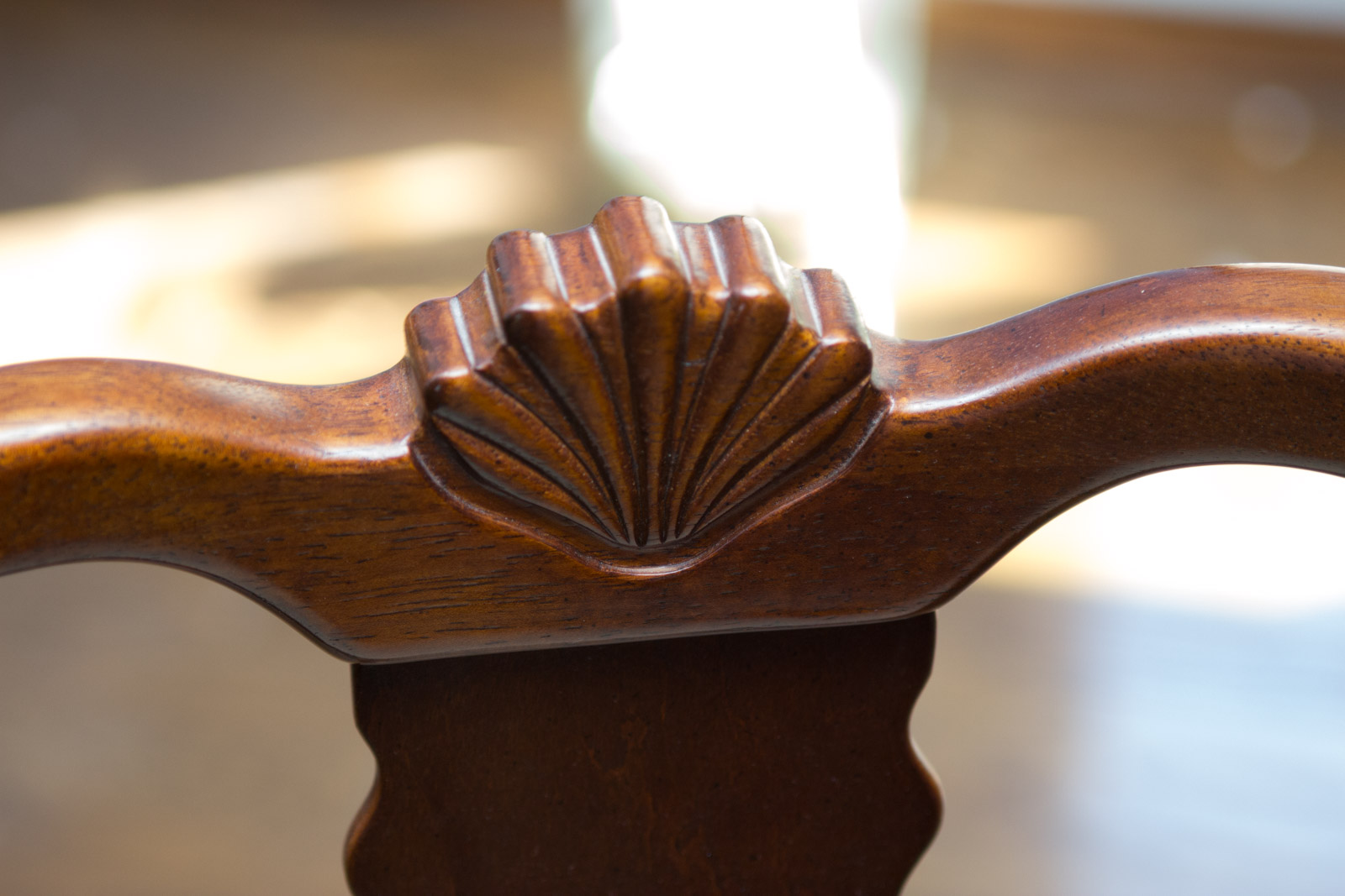 Dixie Furniture Company Queen Anne Style Dining Table and Chairs