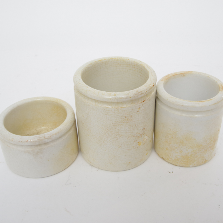 Antique English J. Sainsbury's Crocks