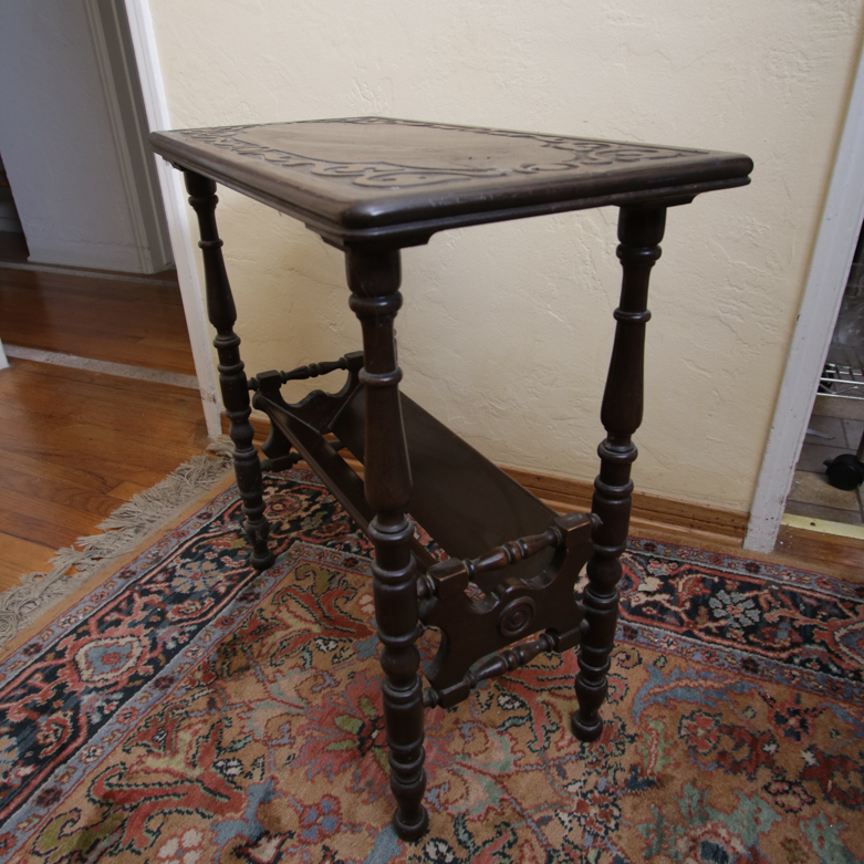 Vintage Magazine Table